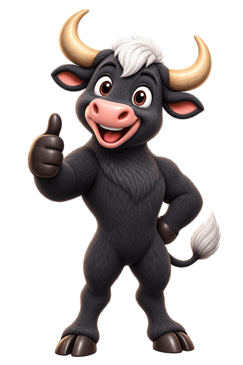 Bull Thumbs Up